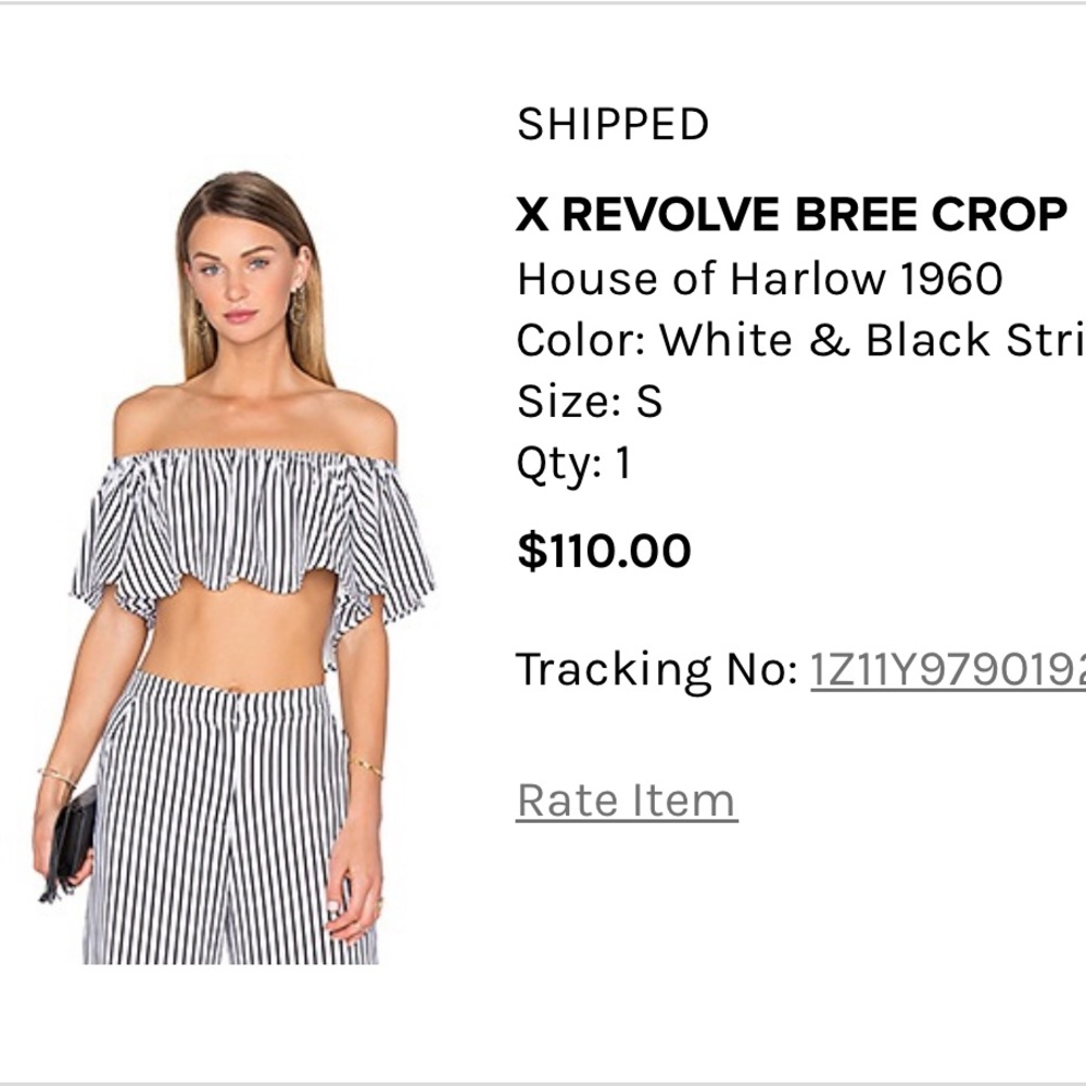 House of Harlow Crop Top